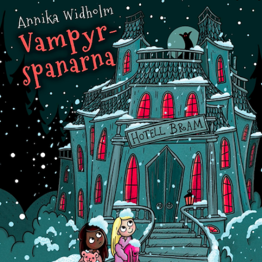 Bokomslag Vampyrspanarna barnbok författare Annika Widholm illustratör Jonna Björnstjerna