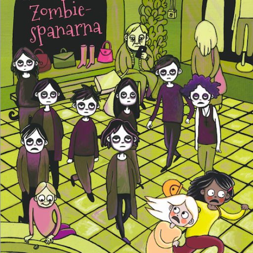 Zombiespanarna barnbok lättläst Annika Widholm författare Jonna Björnstjerna